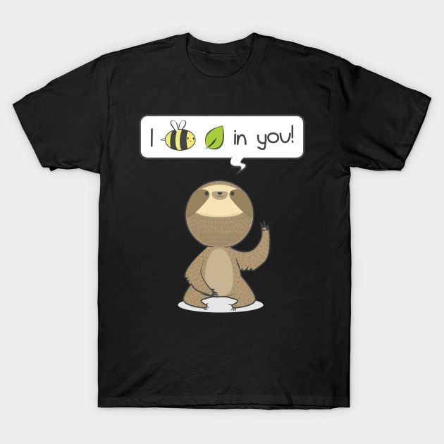 Funny Sloth I Believe In You Retro T-Shirt by avshirtnation